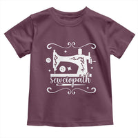 Sewing Lover Toddler T Shirt Sewciopath Quilter Sewing Machine - Wonder Print Shop