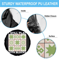 Funny Quilting Sewing Lover Spare Tire Cover I Still Play With Blocks Quilter - Wonder Print Shop