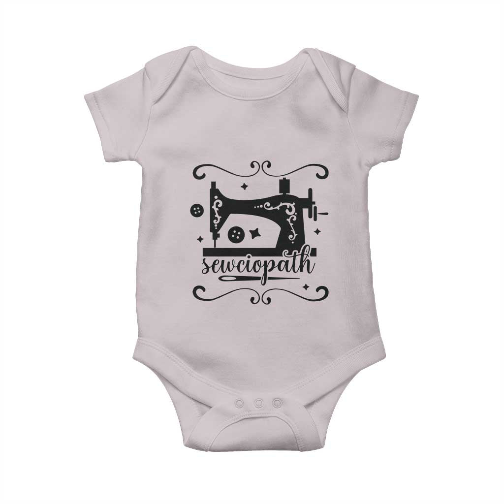 Sewing Lover Baby Onesie Sewciopath Quilter Seamstress - Wonder Print Shop