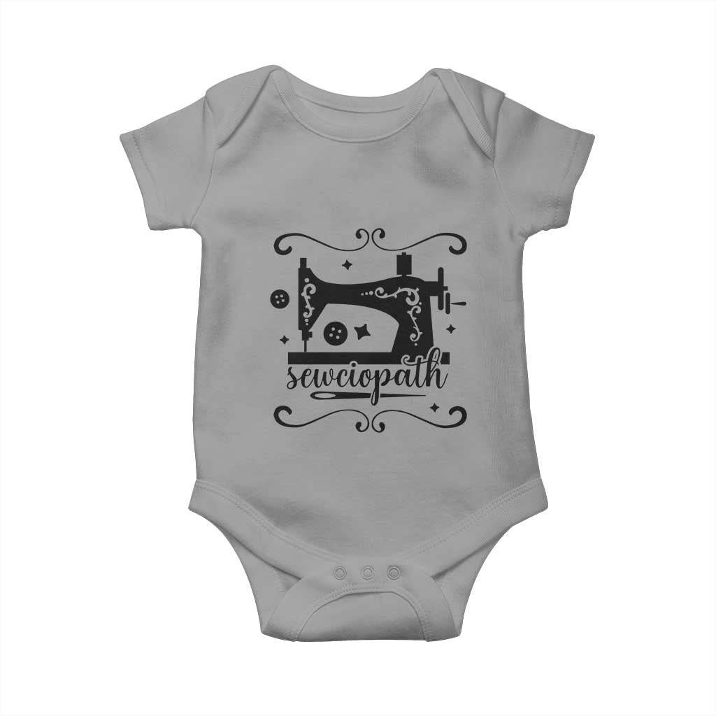 Sewing Lover Baby Onesie Sewciopath Quilter Seamstress - Wonder Print Shop
