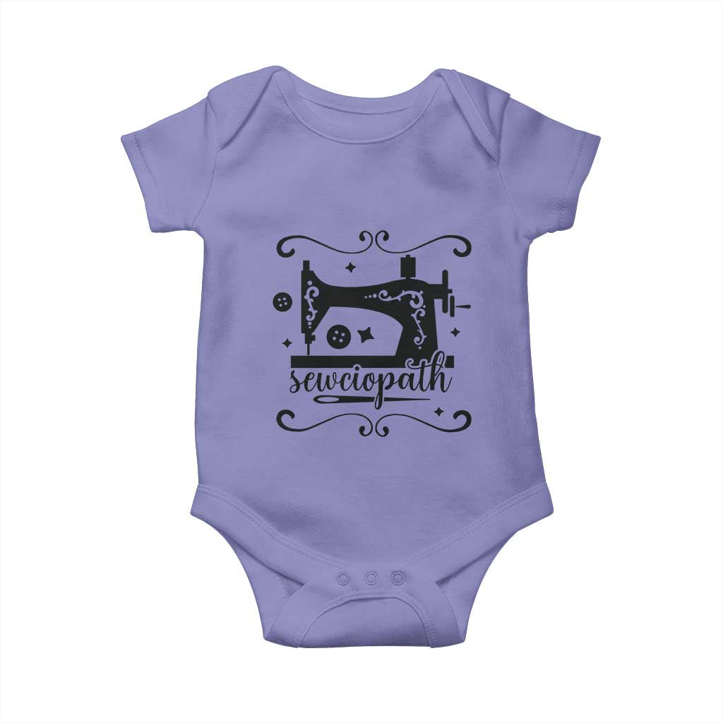 Sewing Lover Baby Onesie Sewciopath Quilter Seamstress - Wonder Print Shop