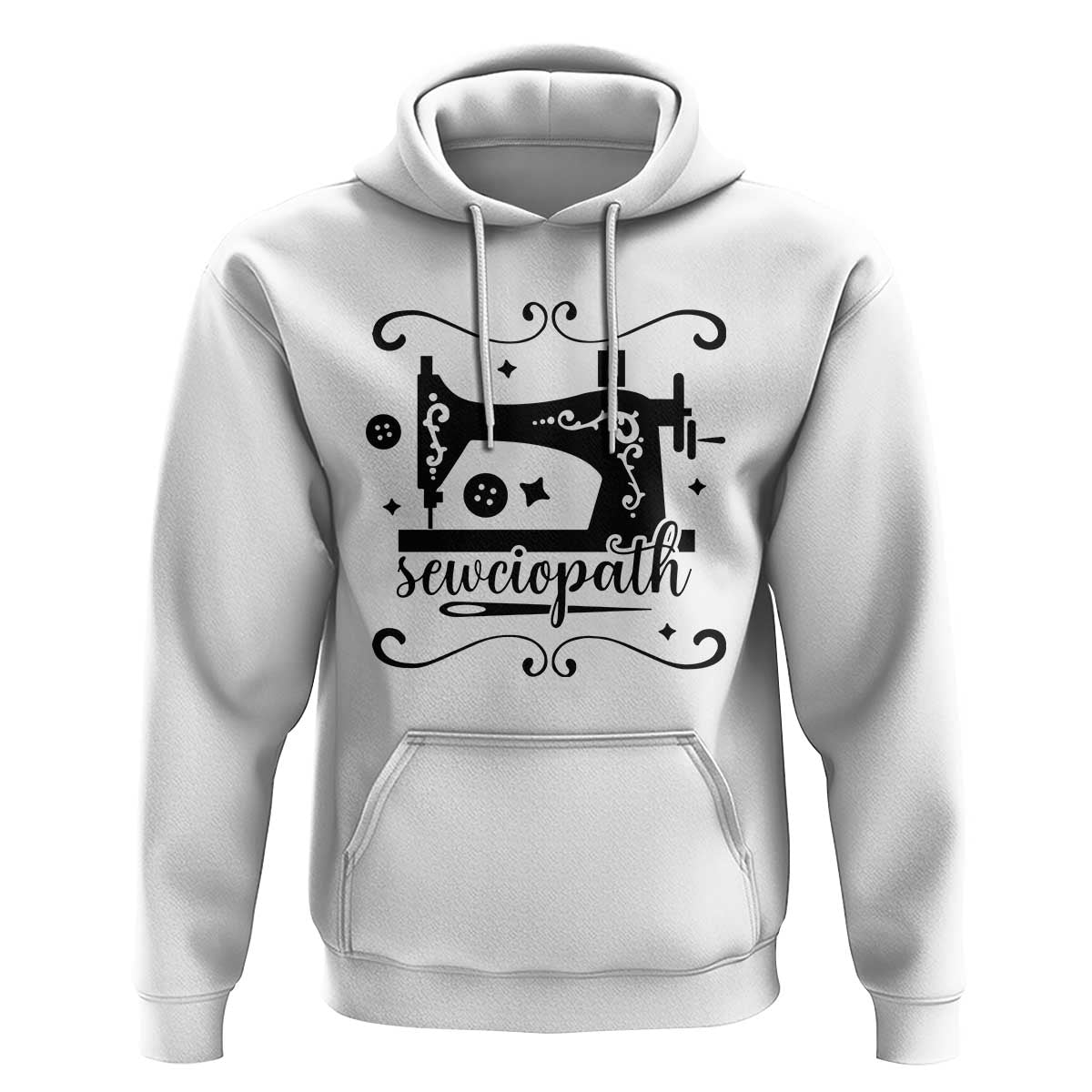 Sewing Lover Hoodie Sewciopath Quilter Seamstress - Wonder Print Shop