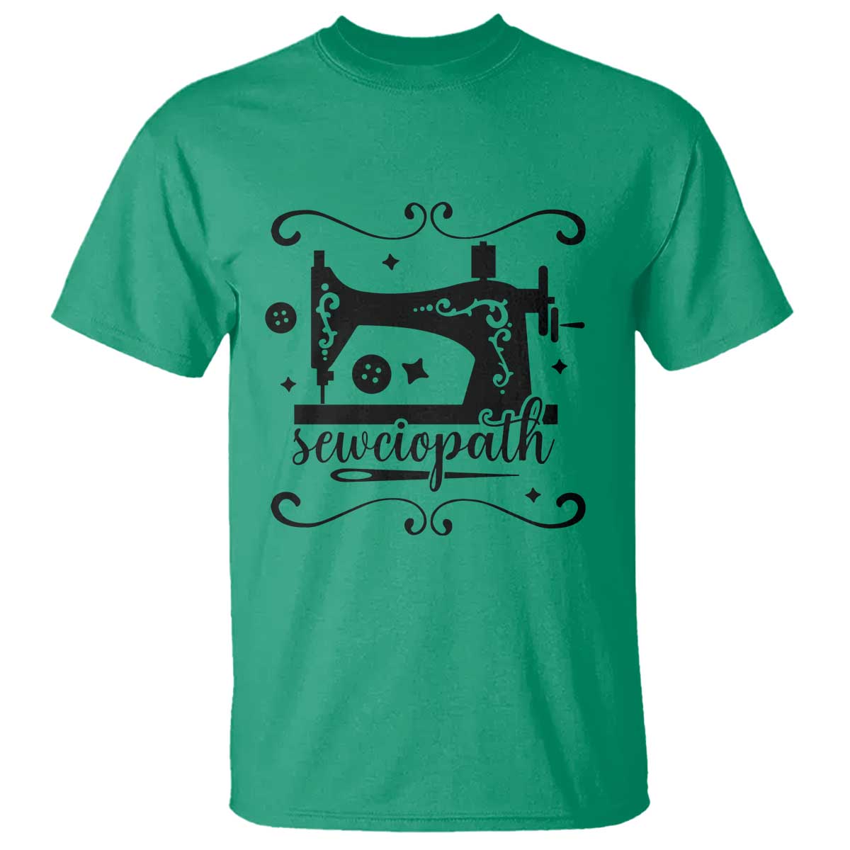 Sewing Lover T Shirt Sewciopath Quilter Seamstress - Wonder Print Shop