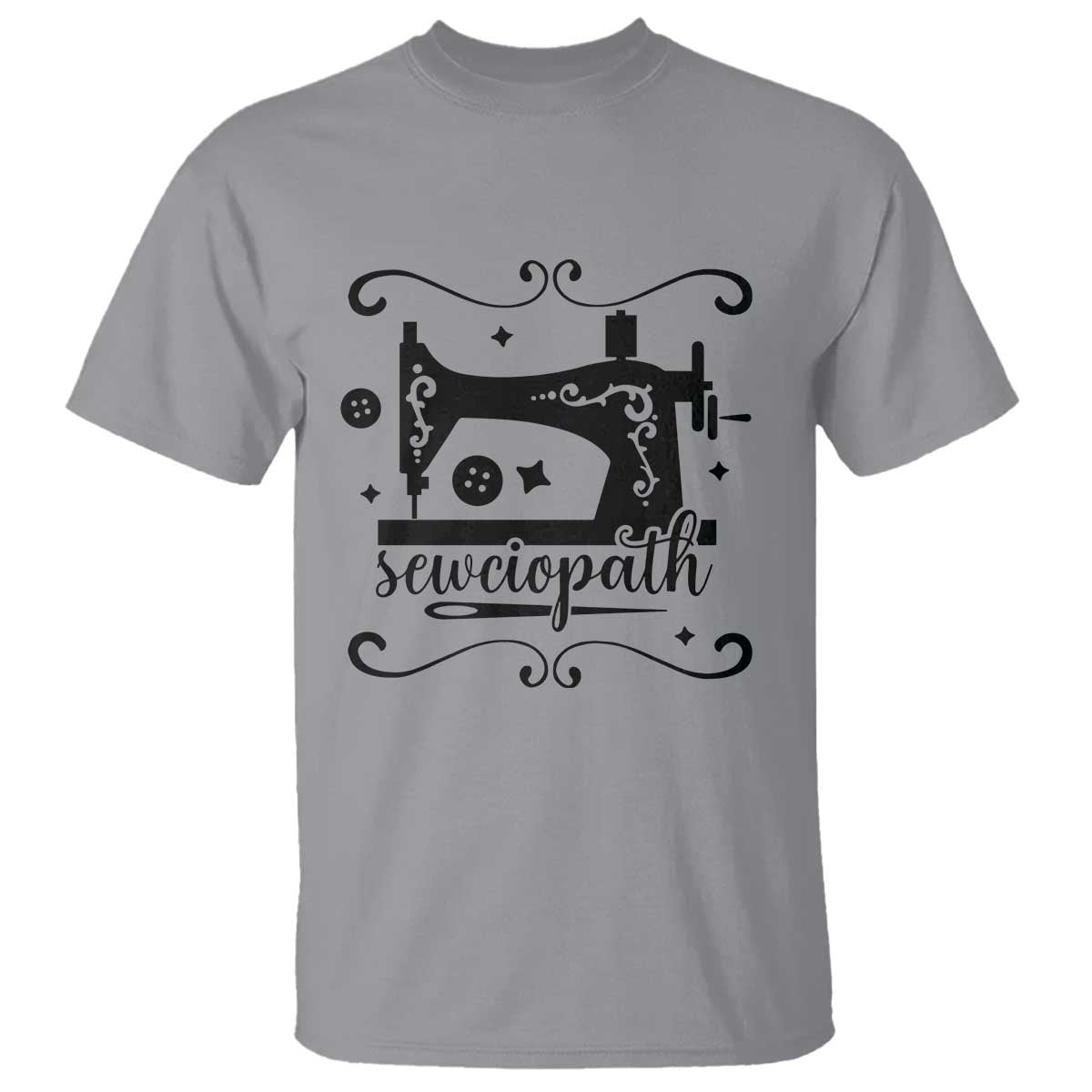Sewing Lover T Shirt Sewciopath Quilter Seamstress - Wonder Print Shop
