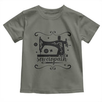 Sewing Lover Toddler T Shirt Sewciopath Quilter Seamstress - Wonder Print Shop