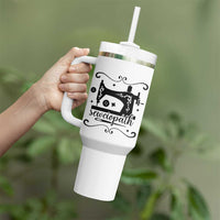Sewing Lover Tumbler With Handle Sewciopath Quilter Seamstress - Wonder Print Shop