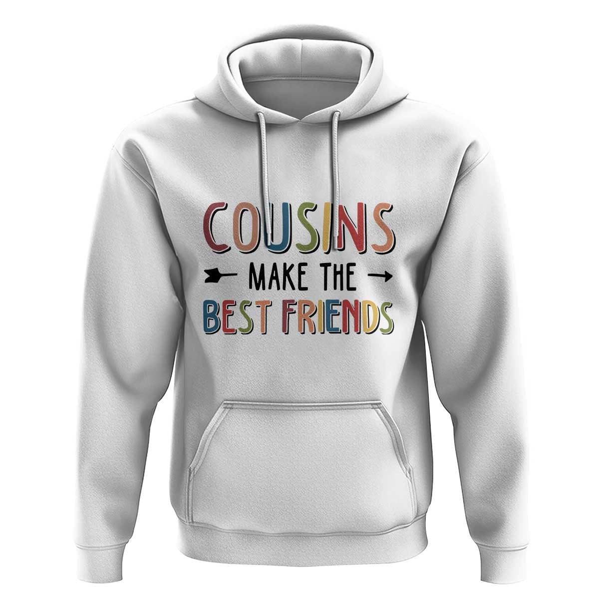 Funny Cousin Crew Hoodie Cousins Make The Best Friends Family Matching - Wonder Print Shop