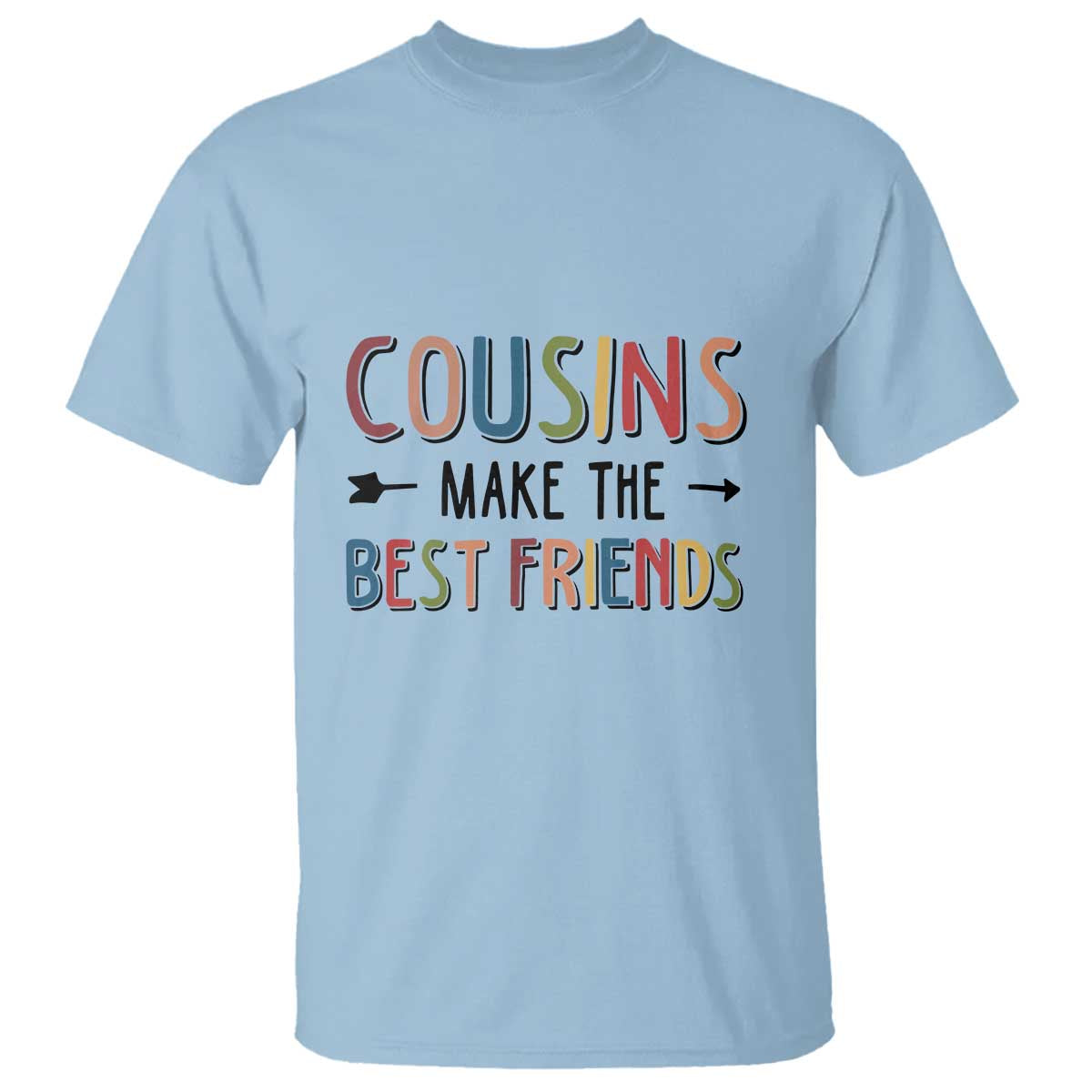 Funny Cousin Crew T Shirt Cousins Make The Best Friends Family Matching - Wonder Print Shop