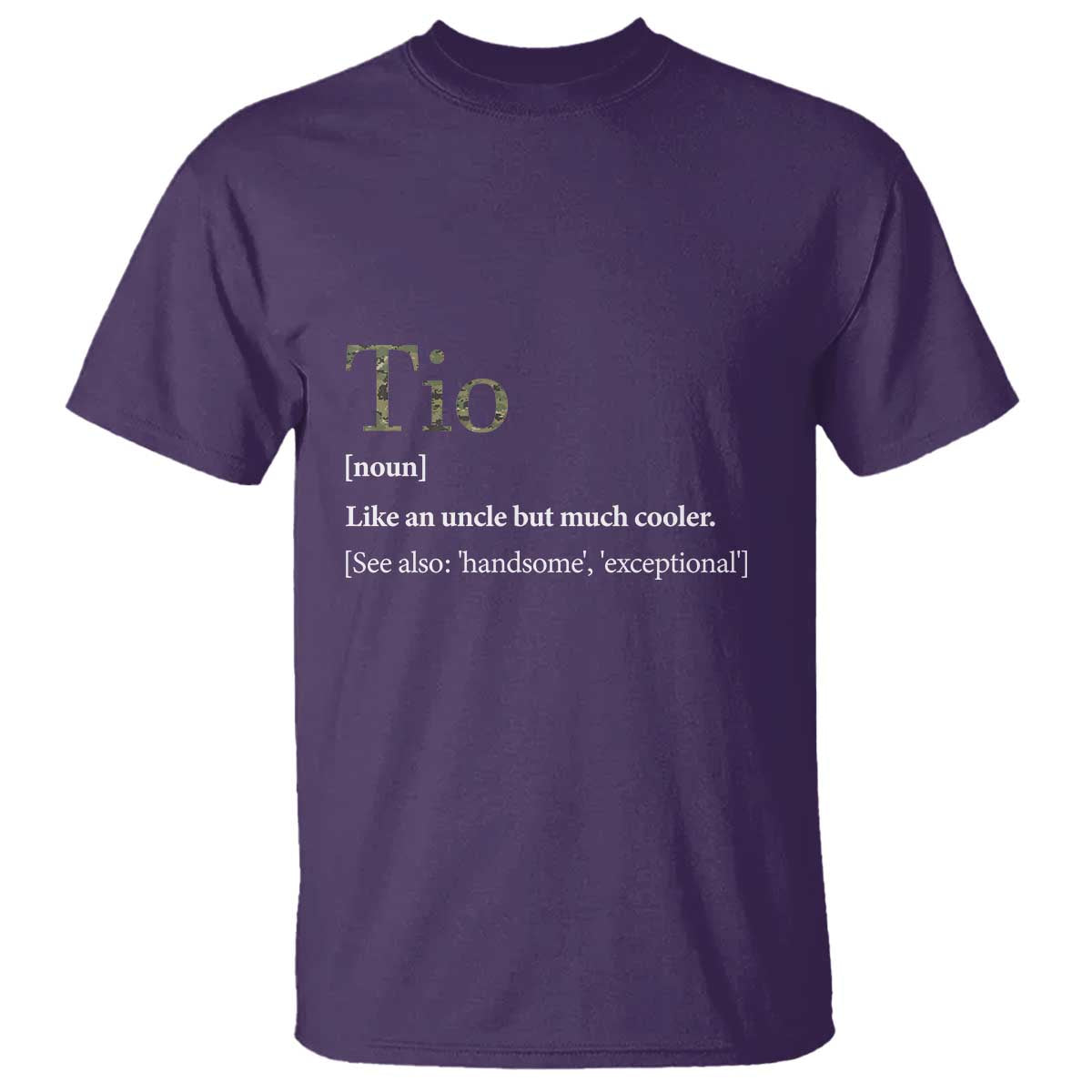 Funny Tio Definition T Shirt Spanish Mexican Uncle Father's Day - Wonder Print Shop