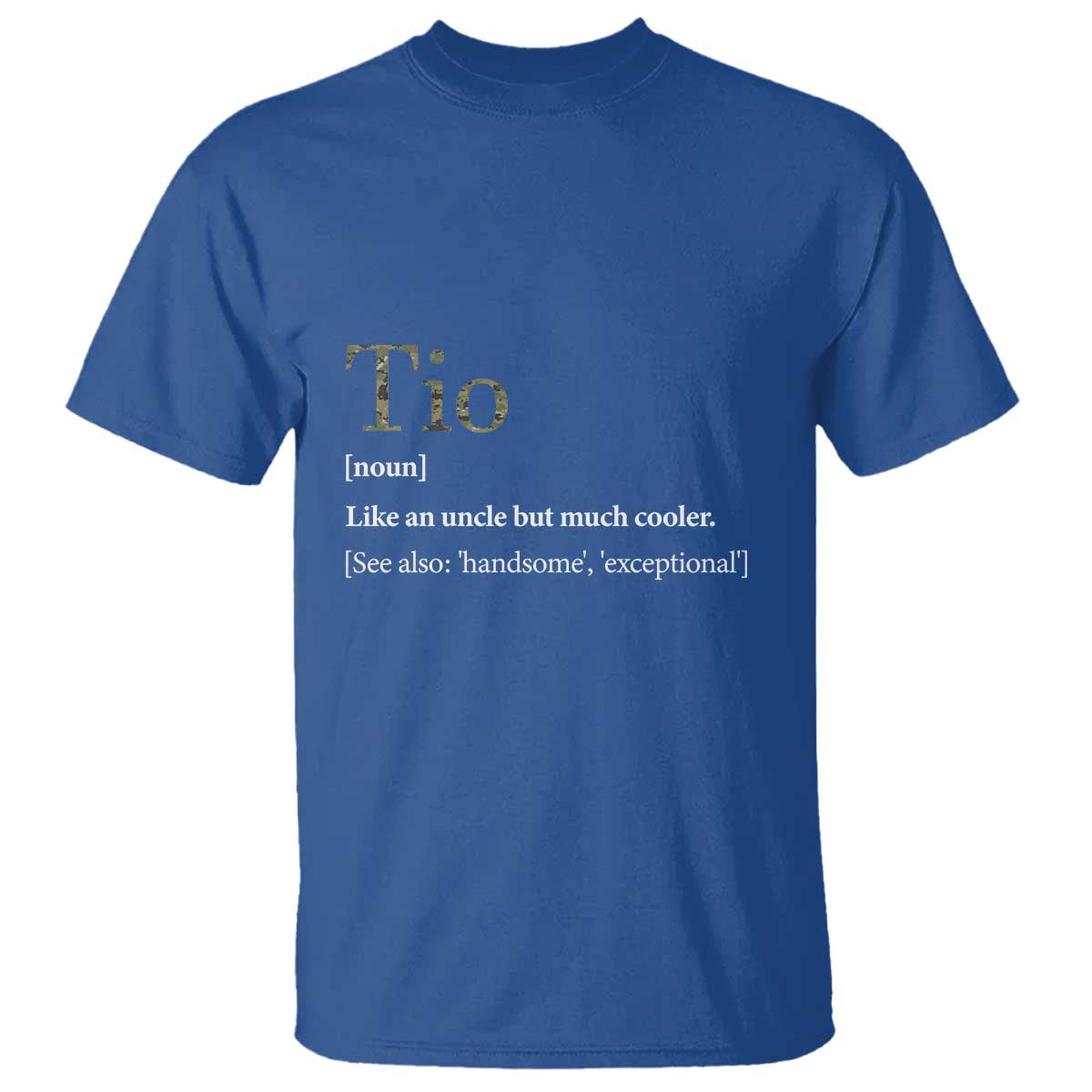 Funny Tio Definition T Shirt Spanish Mexican Uncle Father's Day - Wonder Print Shop