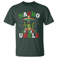 Funny Nacho Average Uncle T Shirt Best Mexican Tio Cactus Father's Day - Wonder Print Shop