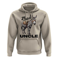 Funny Badass Uncle Hoodie Bad Uncle Donkey Father's Day - Wonder Print Shop