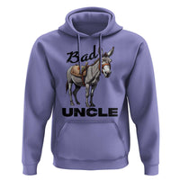 Funny Badass Uncle Hoodie Bad Uncle Donkey Father's Day - Wonder Print Shop