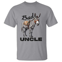 Funny Badass Uncle T Shirt Bad Uncle Donkey Father's Day - Wonder Print Shop