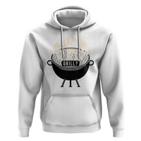 Funny Grilling Hoodie Why You All Up In My Grill BBQ Barbecue Smoking