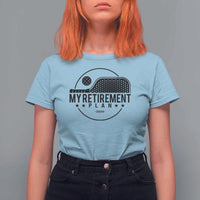 Funny Pickleball T Shirt For Women My Retirement Plan 2024 Pickle Ball - Wonder Print Shop