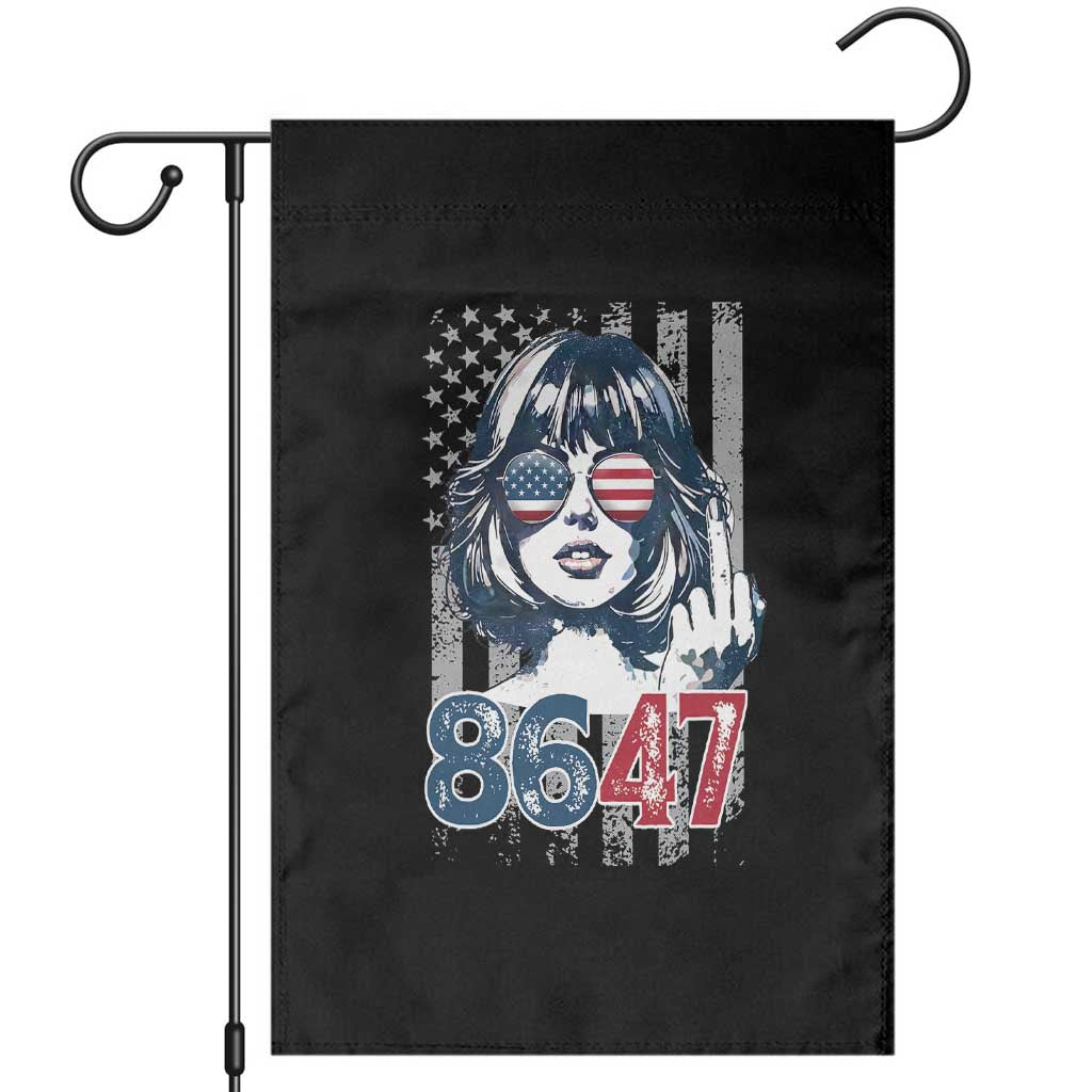 Funny 8647 Impeach 47 Girls American Flag Garden Flag - Wonder Print Shop