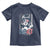 Funny 8647 Impeach 47 Girls American Flag Toddler T Shirt - Wonder Print Shop