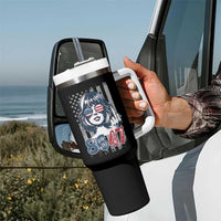 Funny 8647 Impeach 47 Girls American Flag Tumbler With Handle - Wonder Print Shop