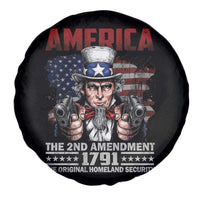 Funny The 2nd Amendment Uncle Sam Spare Tire Cover America The Original Homeland Security - Wonder Print Shop