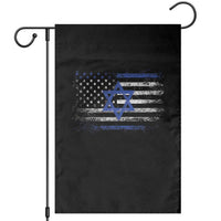 Proud Israeli American Garden Flag Patriotic Israeli USA Flag - Wonder Print Shop