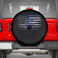 Proud Israeli American Spare Tire Cover Patriotic Israeli USA Flag - Wonder Print Shop