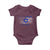 Proud Israeli American Baby Onesie Patriotic Israeli USA Flag - Wonder Print Shop