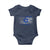 Proud Israeli American Baby Onesie Patriotic Israeli USA Flag - Wonder Print Shop