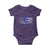 Proud Israeli American Baby Onesie Patriotic Israeli USA Flag - Wonder Print Shop