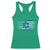 Proud Israeli American Racerback Tank Top Patriotic Israeli USA Flag - Wonder Print Shop