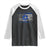Proud Israeli American Raglan Shirt Patriotic Israeli USA Flag - Wonder Print Shop