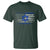 Proud Israeli American T Shirt Patriotic Israeli USA Flag - Wonder Print Shop