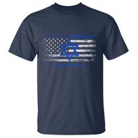 Proud Israeli American T Shirt Patriotic Israeli USA Flag - Wonder Print Shop