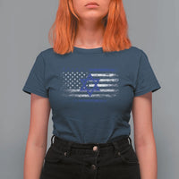 Proud Israeli American T Shirt For Women Patriotic Israeli USA Flag - Wonder Print Shop