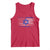 Proud Israeli American Tank Top Patriotic Israeli USA Flag - Wonder Print Shop