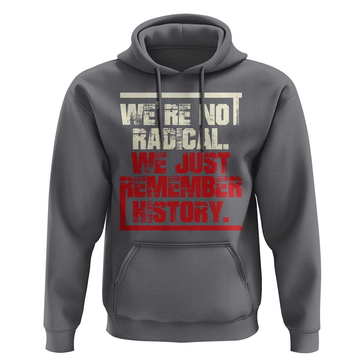 We Are Not Radical We Just Remember History Hoodie - Wonder Print Shop