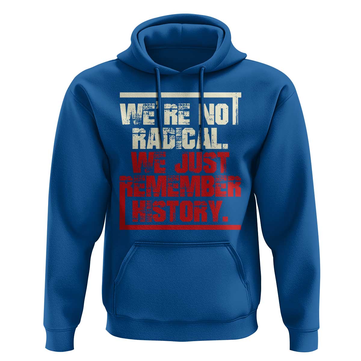 We Are Not Radical We Just Remember History Hoodie - Wonder Print Shop