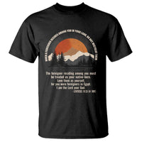 When A Foreigner Resides Among You In Your Land Do Not Mistreat Them T Shirt Leviticus Bible Verse - Wonder Print Shop
