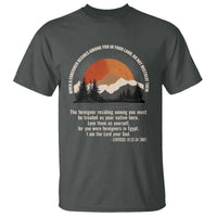 When A Foreigner Resides Among You In Your Land Do Not Mistreat Them T Shirt Leviticus Bible Verse - Wonder Print Shop