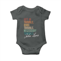 John Lewis Baby Onesie Get In Trouble Good Necessary Trouble Social Justice - Wonder Print Shop