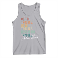 John Lewis Tank Top Get In Trouble Good Necessary Trouble Social Justice - Wonder Print Shop