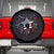 Funny 4th of July Fireworks Foxtrot Delta Tango Spare Tire Cover - Wonder Print Shop