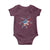Funny 4th of July Fireworks Foxtrot Delta Tango Baby Onesie - Wonder Print Shop