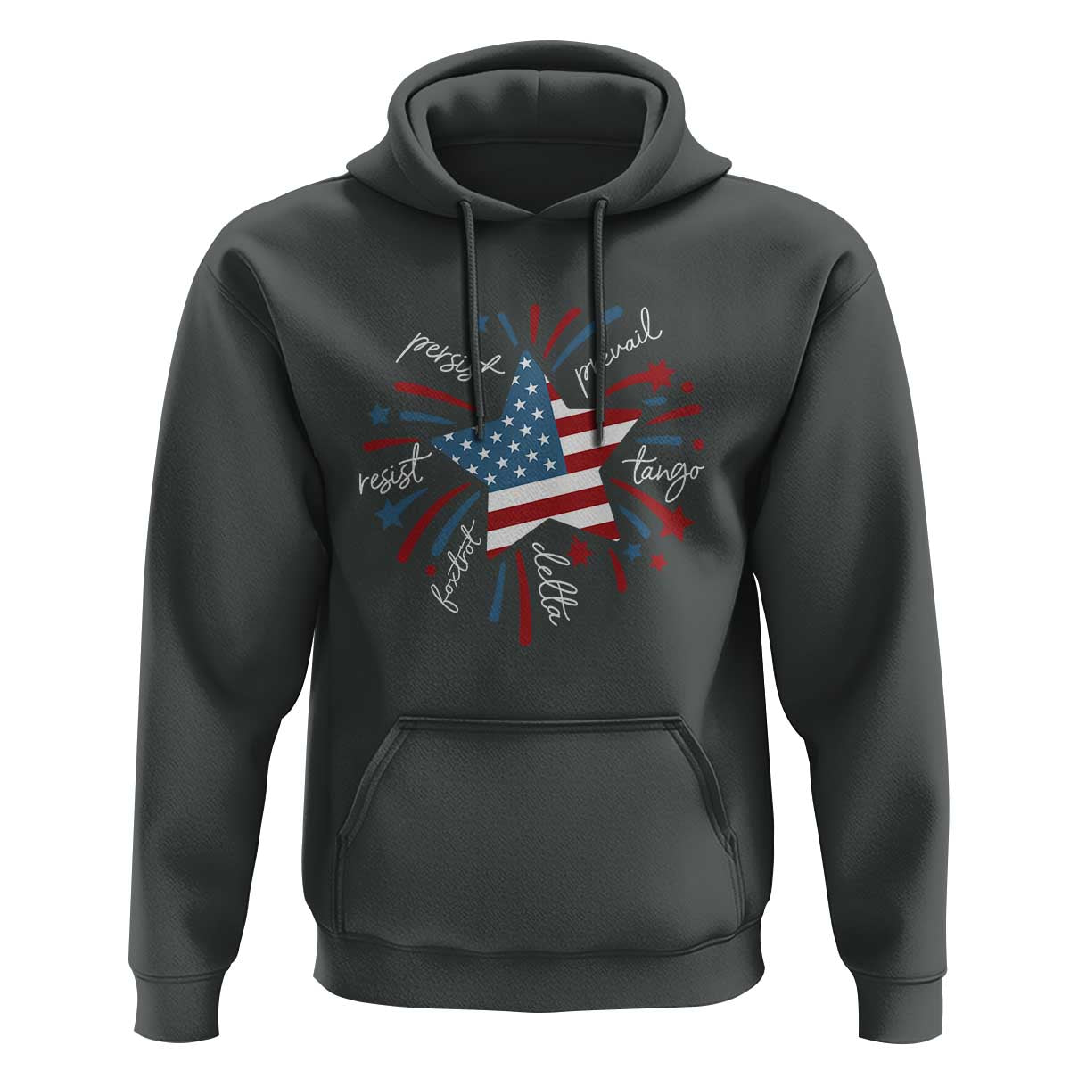Funny 4th of July Fireworks Foxtrot Delta Tango Hoodie - Wonder Print Shop