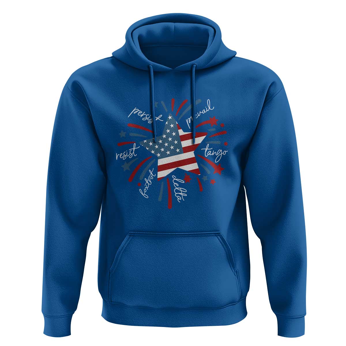 Funny 4th of July Fireworks Foxtrot Delta Tango Hoodie - Wonder Print Shop