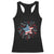 Funny 4th of July Fireworks Foxtrot Delta Tango Racerback Tank Top - Wonder Print Shop