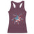Funny 4th of July Fireworks Foxtrot Delta Tango Racerback Tank Top - Wonder Print Shop