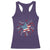 Funny 4th of July Fireworks Foxtrot Delta Tango Racerback Tank Top - Wonder Print Shop