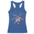 Funny 4th of July Fireworks Foxtrot Delta Tango Racerback Tank Top - Wonder Print Shop