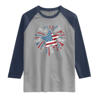 Funny 4th of July Fireworks Foxtrot Delta Tango Raglan Shirt - Wonder Print Shop